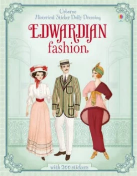Image of Historical Sticker Dolly Dressing Edwardian Fashion by Simona Bursi Paperback