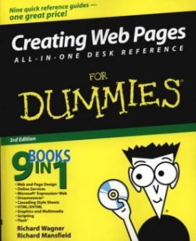 Image of Creating Web Pages All-in-One Desk Reference for Dummies by Richard Wagner Paperback