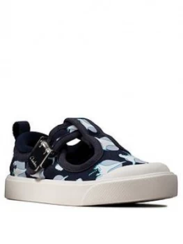 Image of Clarks Toddler City Dance Canvas Shoe