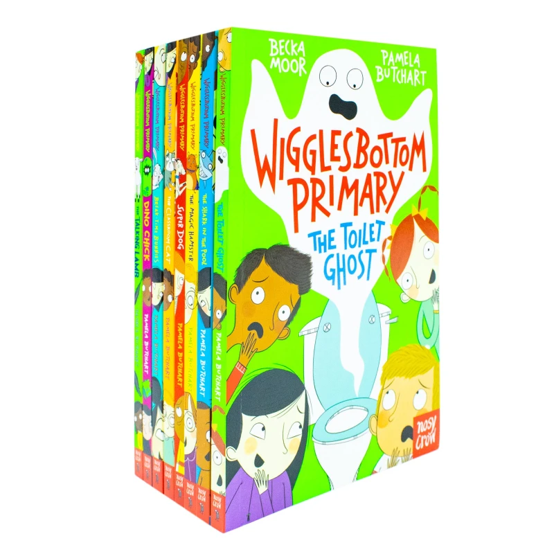 Image of Wigglesbottom Primary Series 8 Book Collection Pamela Butchart For Young Readers Pamela Butchart Books