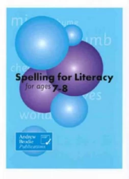 Image of Spelling for Literacy for Ages 7-8 by Andrew Brodie Paperback