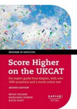 Image of Score Higher on the Ukcat by Brian Holmes Paperback