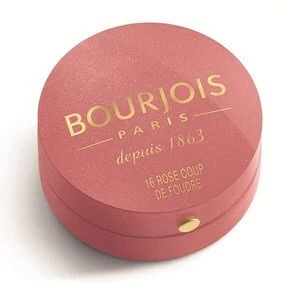 Image of Bourjois Little Round Pot Blusher Rose Coup De Foudre 16 Pink