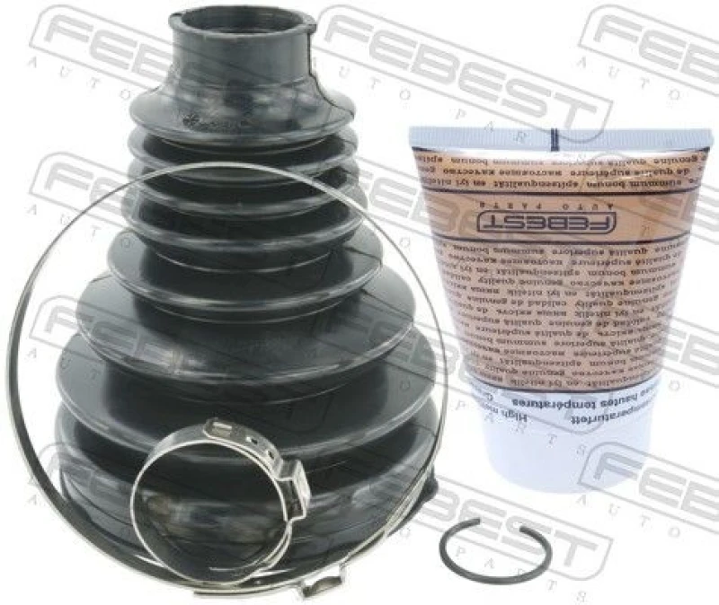 Image of FEBEST 2815P-DUCT CV Boot transmission sided, PVC PVC Bellow,drive shaft (194)
