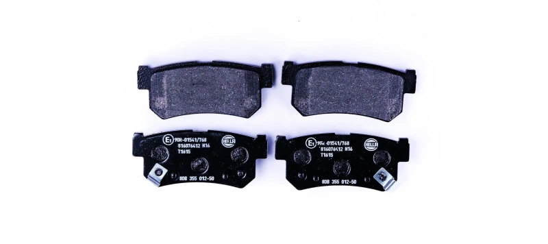 Image of HELLA Brake pad set HELLA 8DB 355 012-501