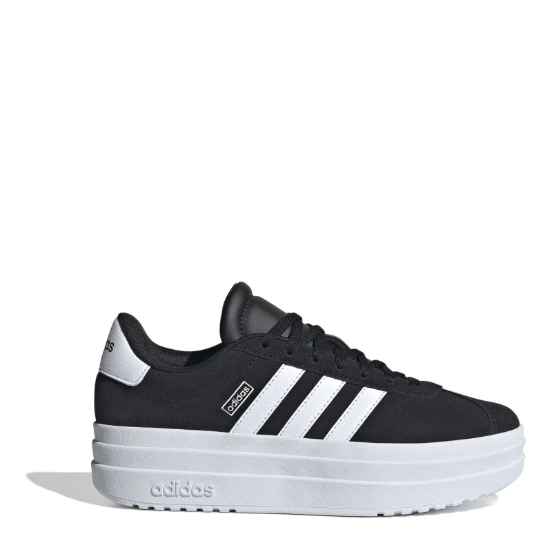 Image of adidas Vl Court Bold Low-Top Trainers Girls Black/White female 4 (36.5)