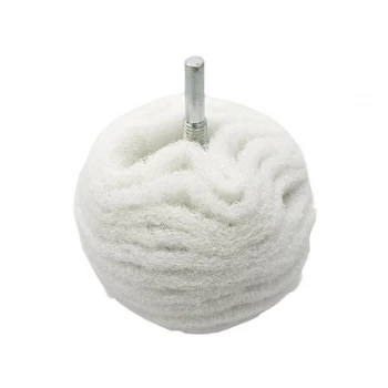 Image of Flexipads World Class Scruff Ball 75mm / 3" White Non-Scratch