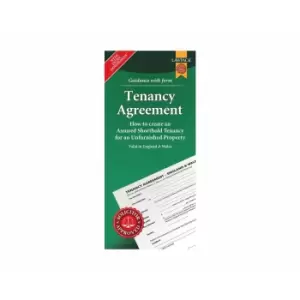 Image of Lawpack Unfurnished Tenancy Agreement with Guidance Booklet, none