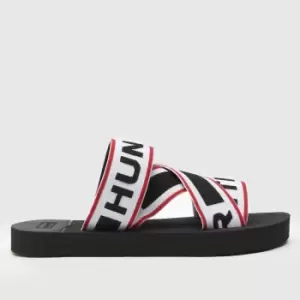 Image of Hunter Logo Slider In Black & Red