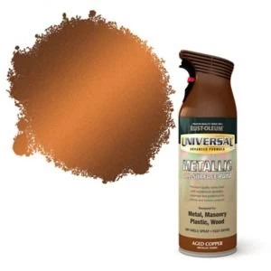 image of Rust-Oleum Universal Aged copper effect Multi-surface Spray Paint 400ml