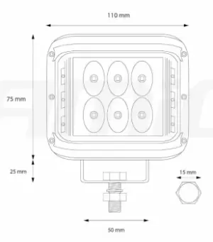 Image of AMiO Worklight 02422