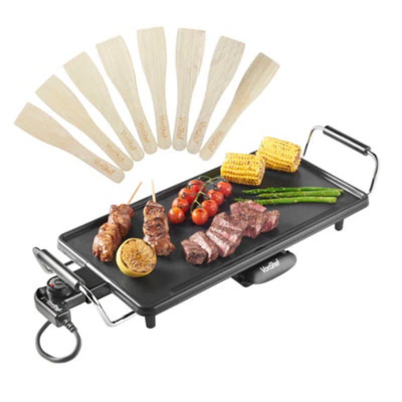 Image of VonShef Large Teppanyaki Grill Black unisex
