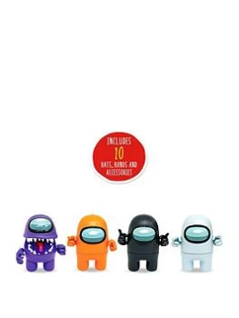 Image of Among Us Action 11.5Cm Figures - 4 Pack & Accessories