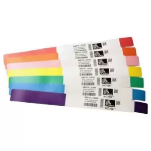 Image of Zebra 10012713-1K printer label Red Self-adhesive printer label