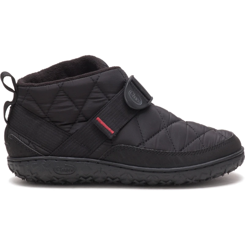 Image of Chaco Womens Ramble Puff Mule Slipper Black female 5 (38)