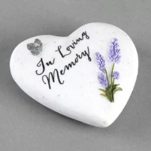Image of Thoughts Of You In Loving Memory Small Heart