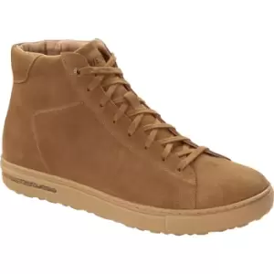 Image of Birkenstock Unisex Bend Mid Suede Leather Trainer Mink UK 5.5