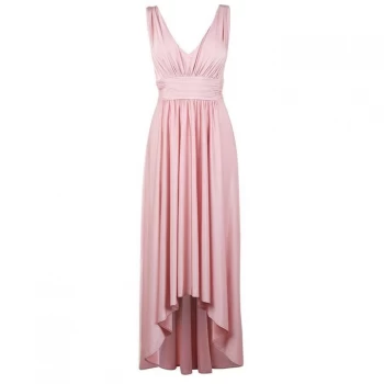 Image of Biba Biba Dip Hem Maxi Dress - Blush