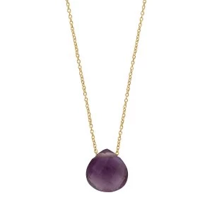 Image of Juvi Designs Gold vermeil boho tiny dancer pendant Purple