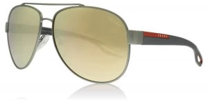 image of Prada Sport PS55QS Sunglasses Gunmetal DG16Q2 59mm