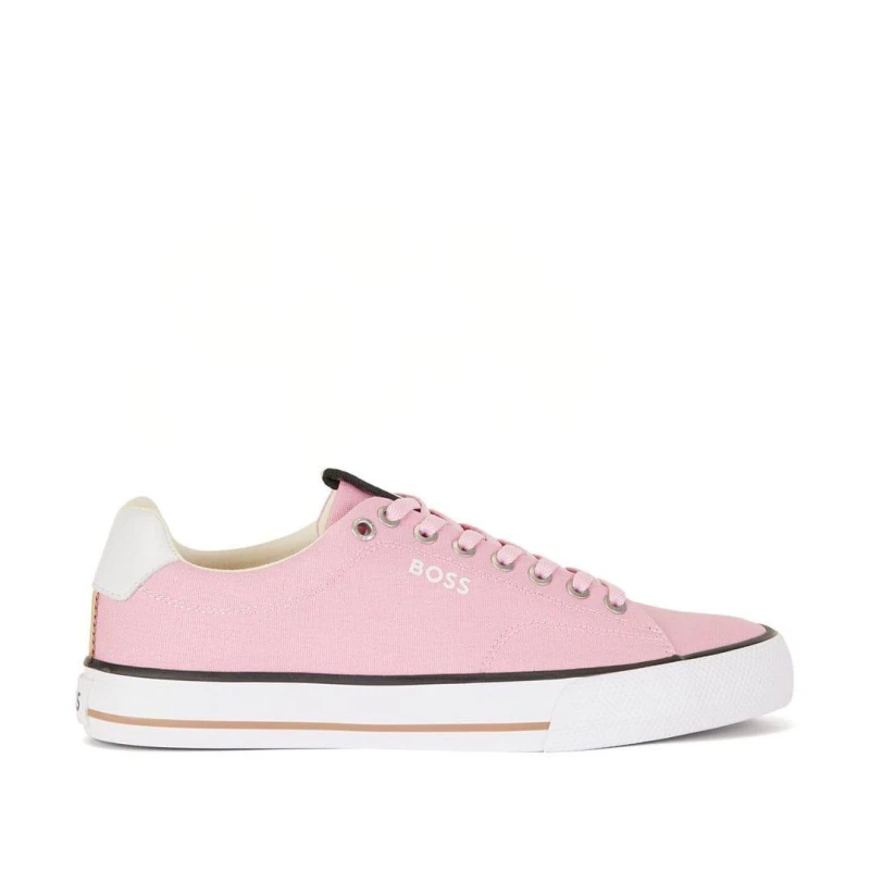 Image of Boss Aiden Tennis Trainers Red male UK 6
