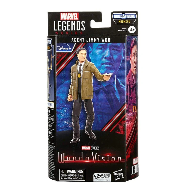 Image of Marvel MVL Legends Wandavision Agent Jimmy Woo - Black One Size
