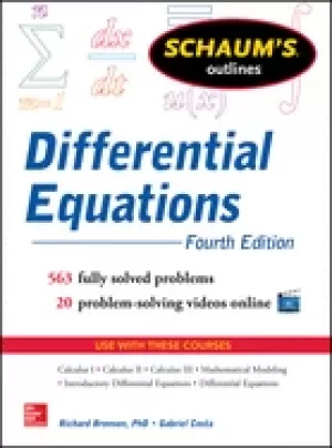 Image of schaums outline of differential equations 4th edition