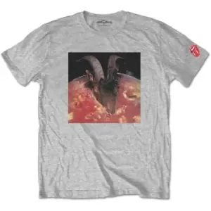 Image of The Rolling Stones - Goats Head Soup Unisex XXX-Large T-Shirt - Grey