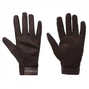 Ariat Insulated Tek Grip Gloves - Bark Brown