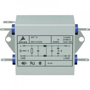Image of EMI filter 250 V AC 6 A 3.3 mH L x W x H 105 x