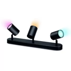Image of WiZ IMAGEO WiZ Spots 3x5W B 22-65K RGB 871951455197800 LED ceiling light LED (monochrome) 15 W Black