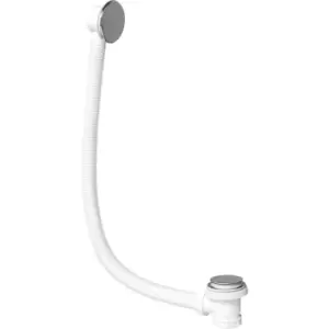 Image of Wirquin Plated Bath Waste 1 1/2" Without Trap in Chrome