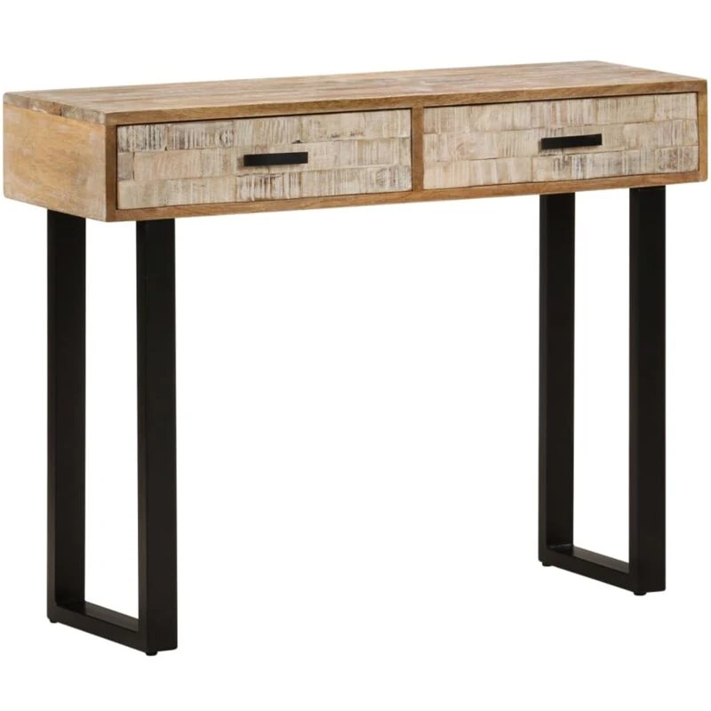 Image of VIDAXL Console Table 100x30x75cm Solid Mango Wood Vidaxl 8720286070833