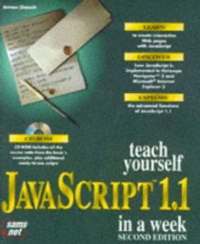 Image of Teach Yourself Javascript 1.1 in a Week by Arman Danesh and Arman Danesh Book
