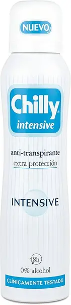 image of Chilly Intensive Anti Transpirante Deodorant Spray 150ml