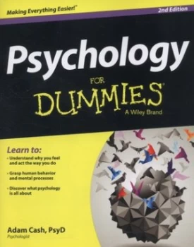 Image of Psychology for Dummies by Adam Cash Paperback