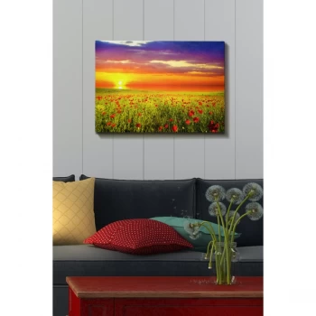 Image of Kanvas Tablo (50 x 70) - 20 Multicolor Decorative Canvas Painting