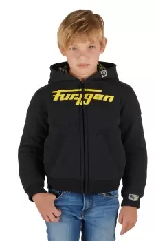 image of Furygan luxio Kid Black-Yellow Fluo 12