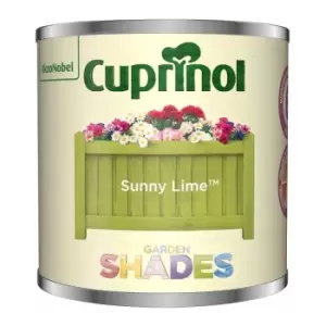 Image of Cuprinol Garden Shades Tester Paint Pot - 125ml - Sunny Lime - Sunny Lime