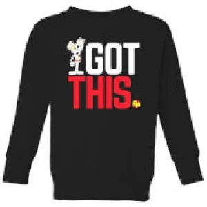 Image of Danger Mouse I Got This Kids Sweatshirt - Black - 11-12 Years