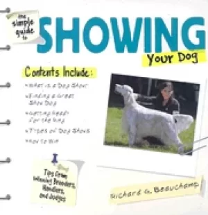 Image of simple guide to showing your dog