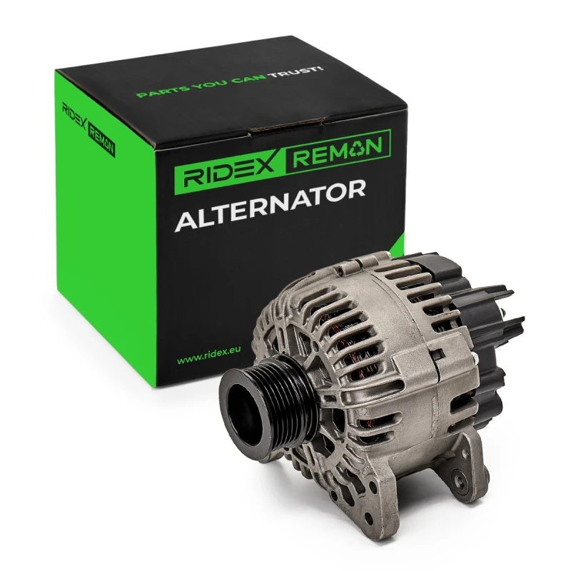 Image of RIDEX REMAN 4G0740R Generator Alternator Charging Current: 110A, Voltage: 12V Alternator (4)