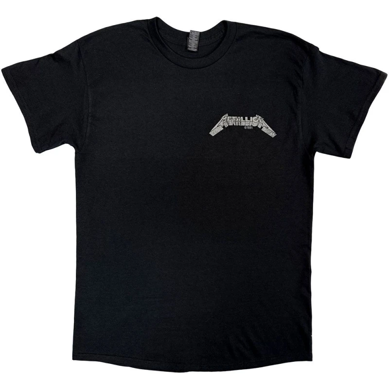 Image of metallica Nothing Else Matters T Shirt Black unisex