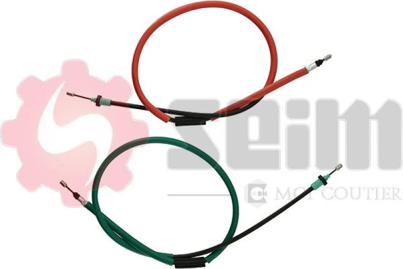 Image of Handbrake cable SEIM 804653