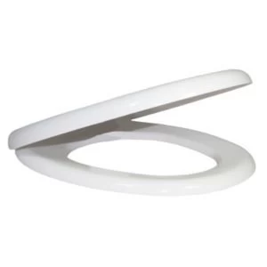 image of Cooke Lewis Romeo White Soft close Toilet seat