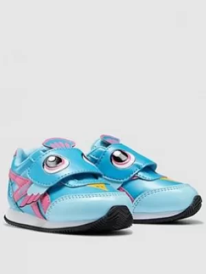 Image of Reebok Infant Reebok Royal Classic Jogger, Blue/Pink, Size 5