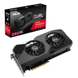 image of ASUS Dual Radeon RX 6750 XT OC Edition 12GB GDDR6 Graphics Card