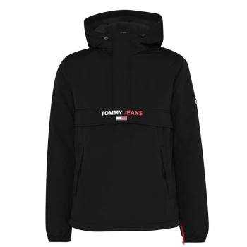 Image of Tommy Jeans Popover Jacket - Black BDS