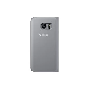 image of Samsung EF-CG930PSEGWW Galaxy S7 S View Cover in Silver