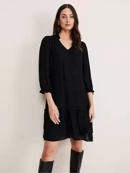 Phase Eight Phase 8 Tansy Swing Dress, Black, Size 14, Women